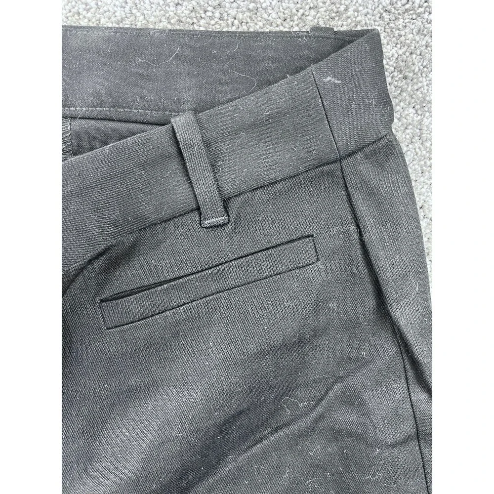 J.Crew Dress Pants Womens‎ 6/S Mercantile Mid Rise Ankle Crop Stretch Black NWT